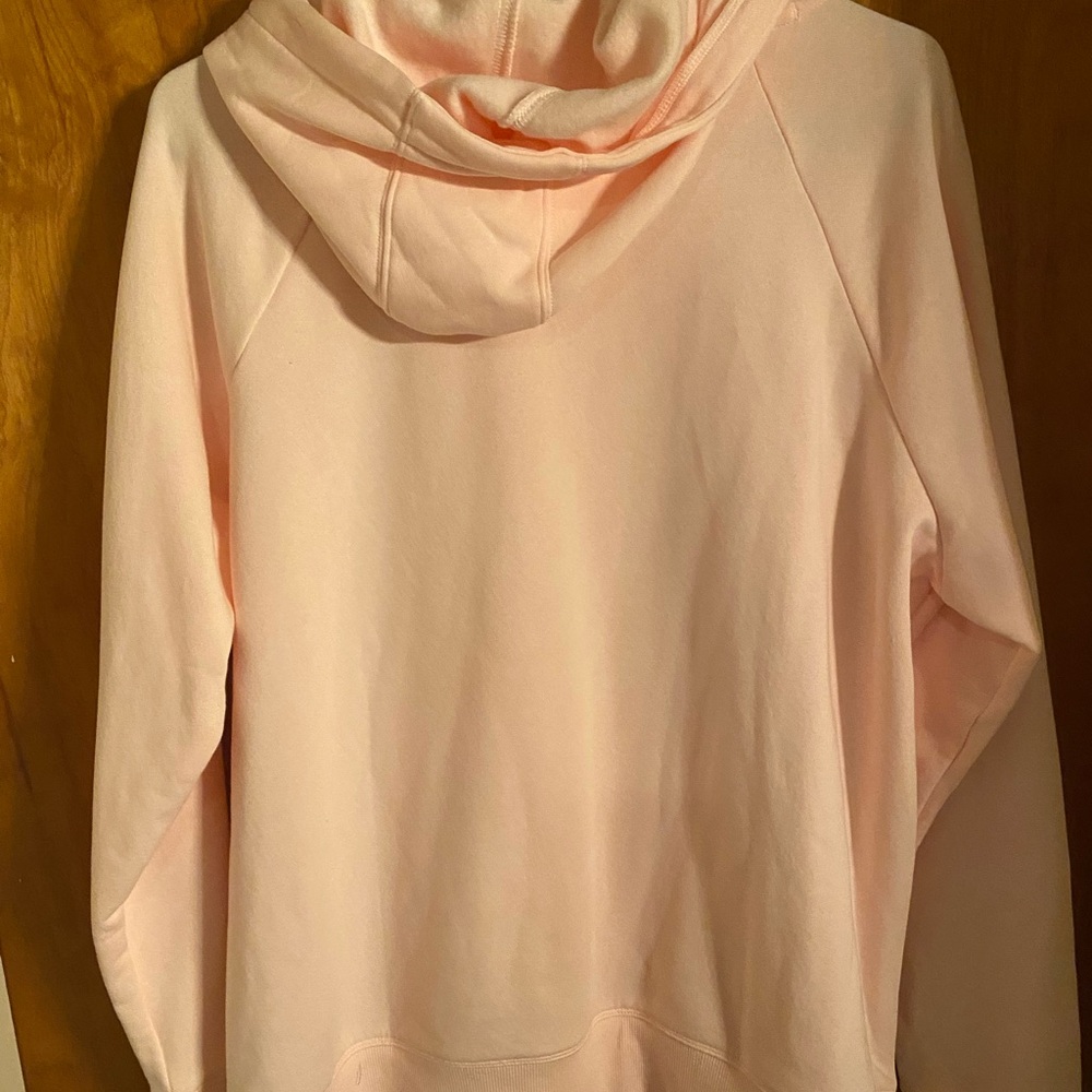 Under Armour Womens Rival
Fleece Logo Hoodie Pink 1356318 Large Athleisure - Picture 5 of 5